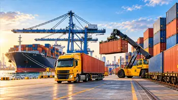 Combined multimodal shipping from China