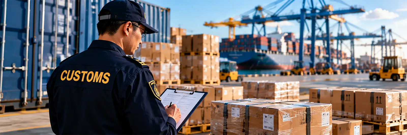 Customs coordination for shipments from China